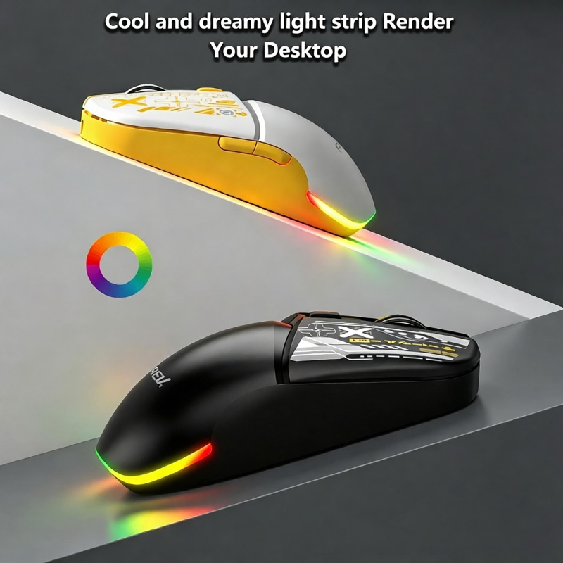 High-Appearance Lightweight Tri-Mode Rechargeable Bl